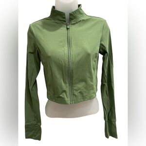Balance Athletica Olive Bomber Jacket